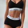 Трусики-завышенные Modern Cotton Black