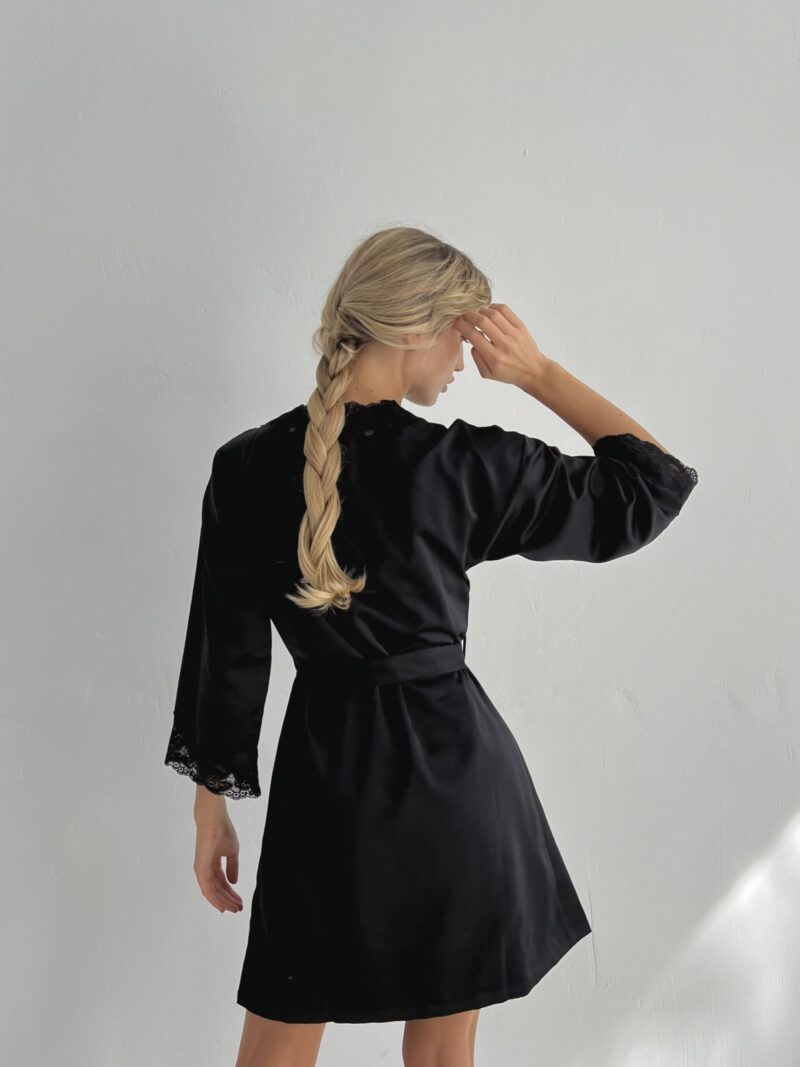 Кимоно Lace Black