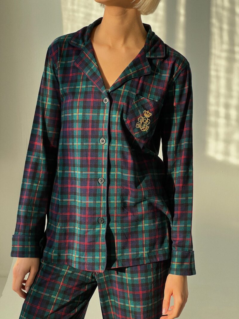 Костюм с брюками Classic Green Plaid