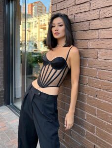 Трусики-стринги Scarlett Black