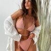 Купальник Malibu Lurex Peach