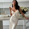 Платье-комбинация Sophia Champagne