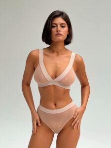 Бюстгальтер-топ Viviene Brand Nude одинарная чашка