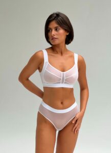 Бюстгальтер-топ Viviene Brand White двойная чашка