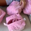 Косметичка Velur Pink Mini x ÉMILIE MUSÉE
