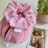 Косметичка Velur Pink Mini x ÉMILIE MUSÉE