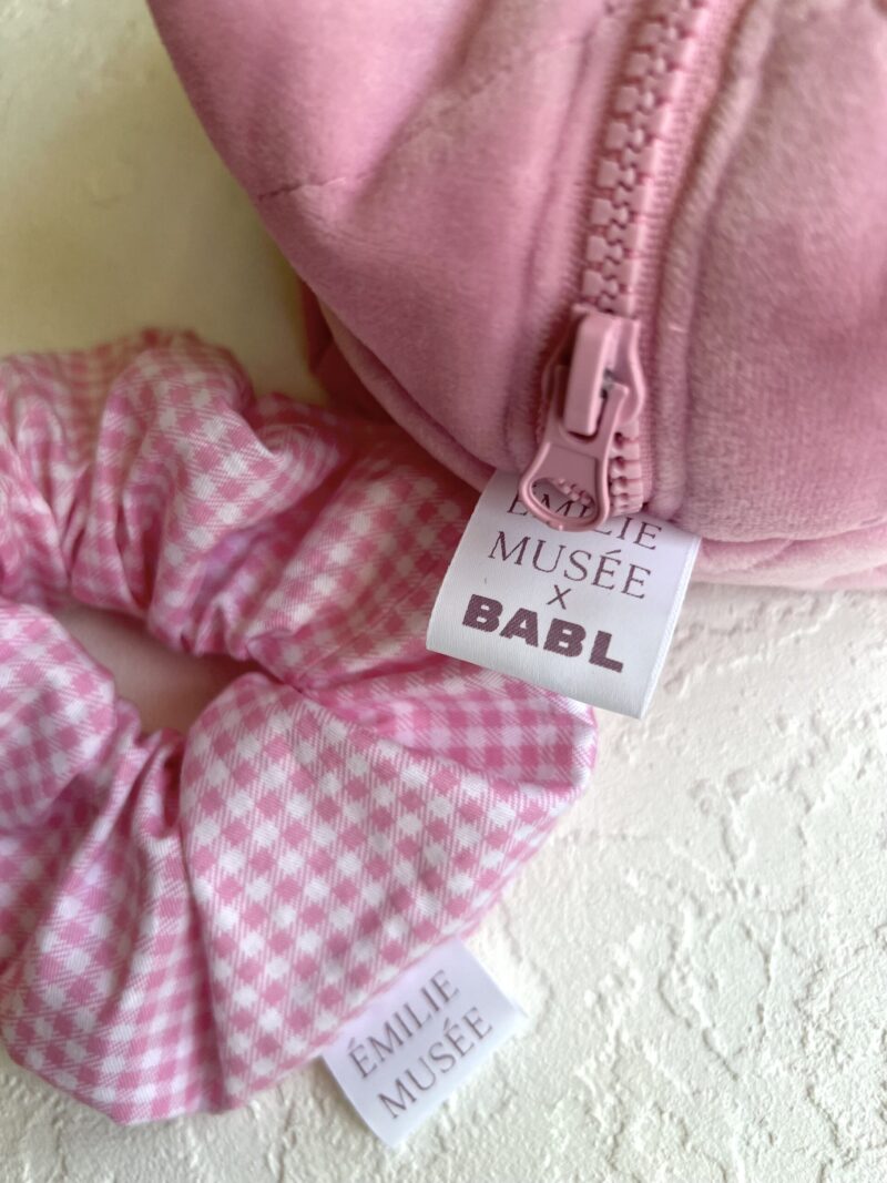 Косметичка Velur Pink Mini x ÉMILIE MUSÉE