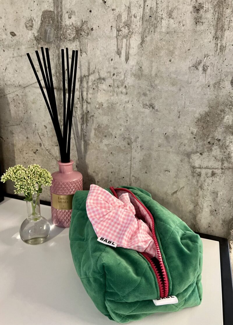 Косметичка Velur Green