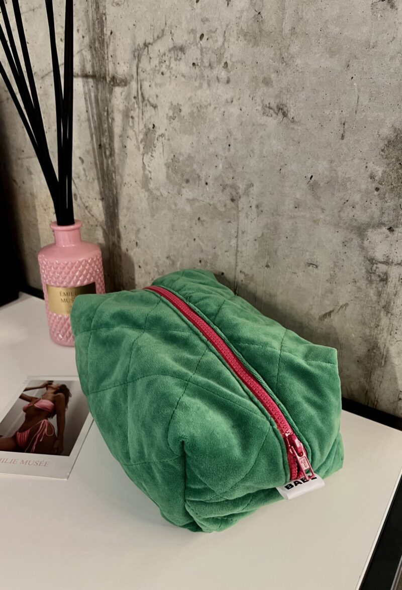 Косметичка Velur Green