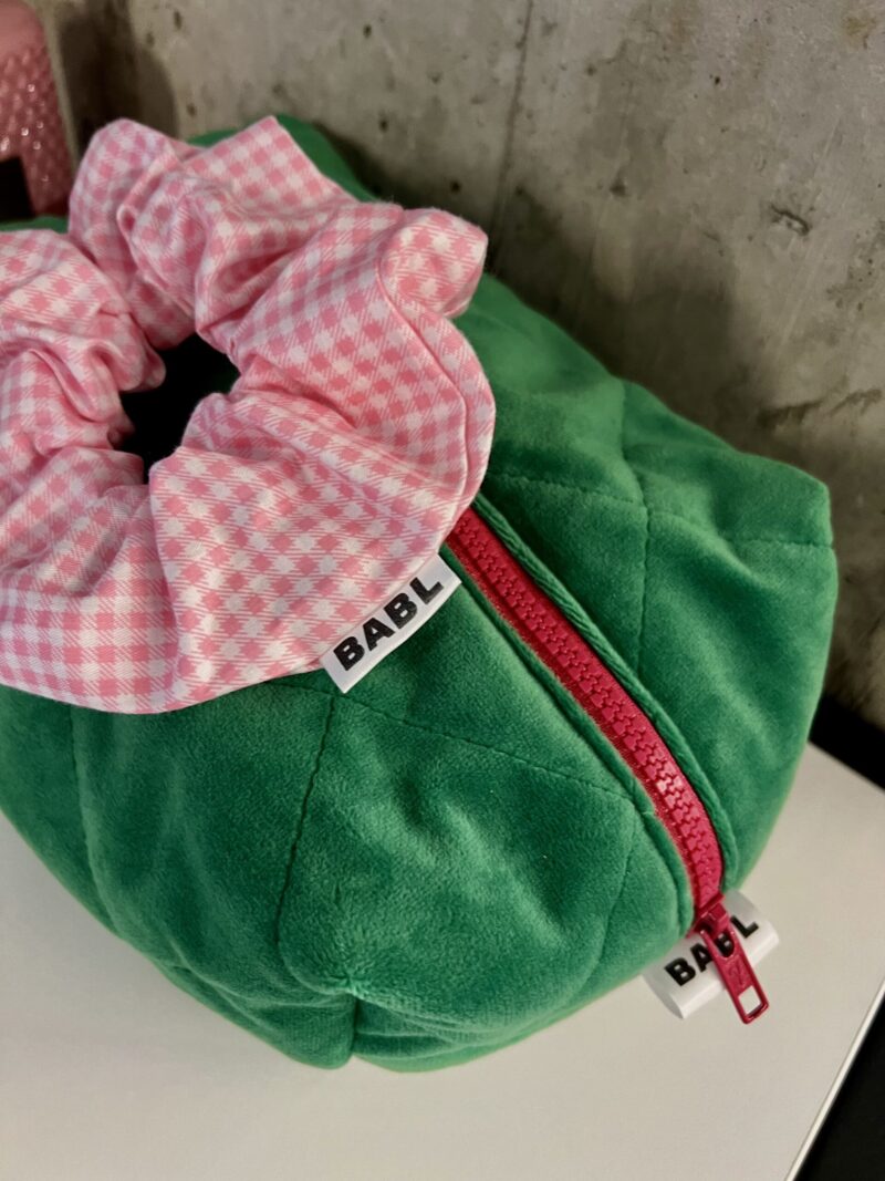 Косметичка Velur Green