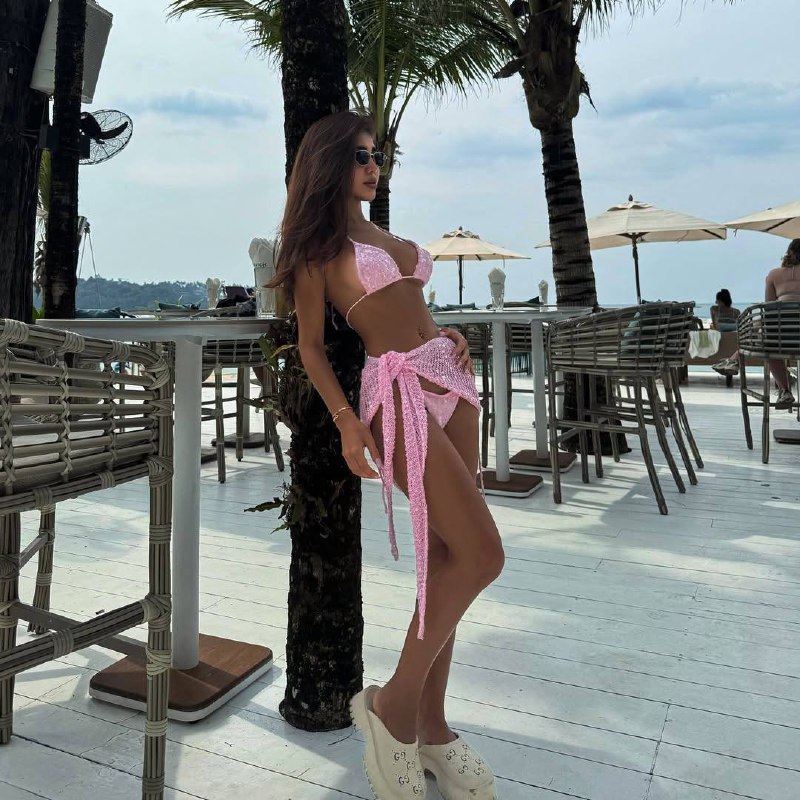 Юбка Knit Pink