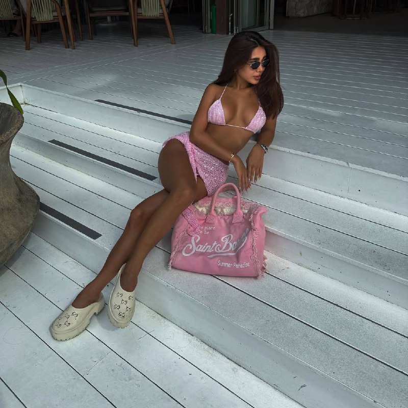Юбка Knit Pink