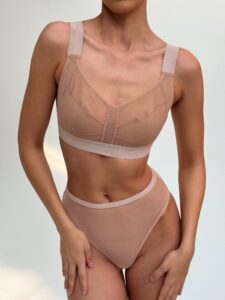 Бюстгальтер-топ Viviene Brand Nude одинарная чашка