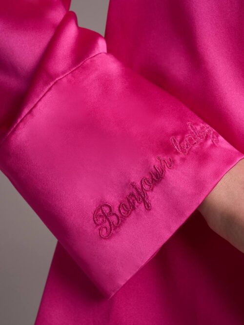 Рубашка из шёлка Betty Pink