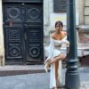 Платье из вискозы Shape Milk