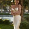 Корсет шёлковый Camilla Ivory