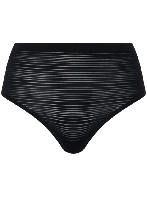 Трусики-стринги завышенные Soft Stretch Stripes Black Трусики-стринги завышенные Soft Stretch Stripes Black