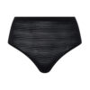 Трусики-стринги завышенные Soft Stretch Stripes Black