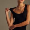 Боди CHRISTINA Black Rib