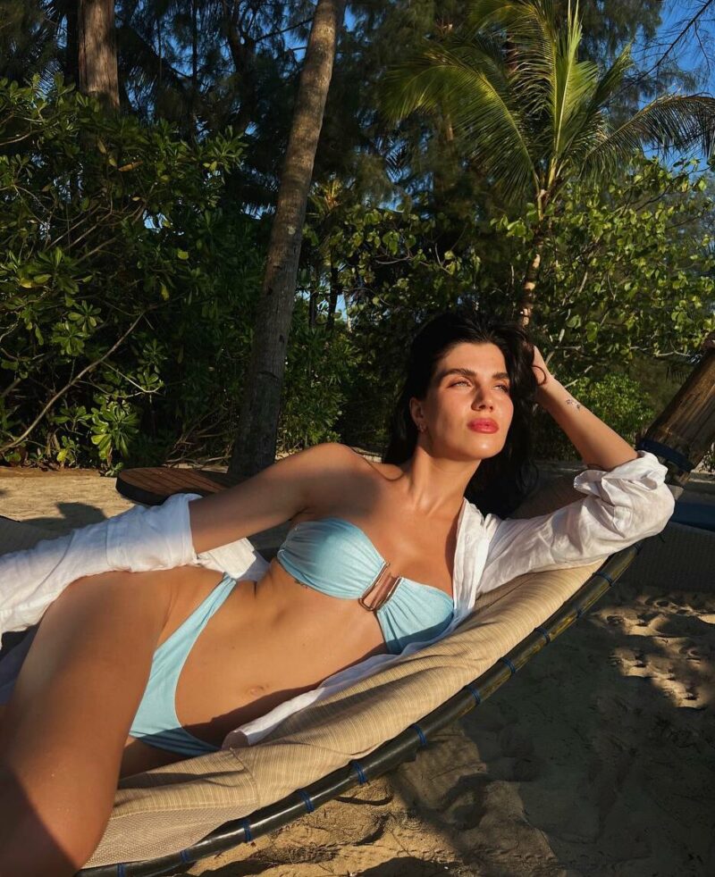 Топ Capri Shiny Blue
