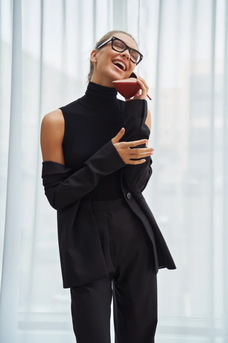 Боди OLECHKA Black Rib