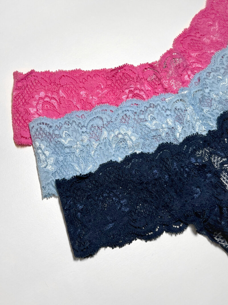 Набор из 3-х трусиков-стрингов NSN Rani Pink/Aasmani Blue/Navy Blue