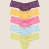 Набор из 5 трусиков-стрингов Cutie Multicolour 3