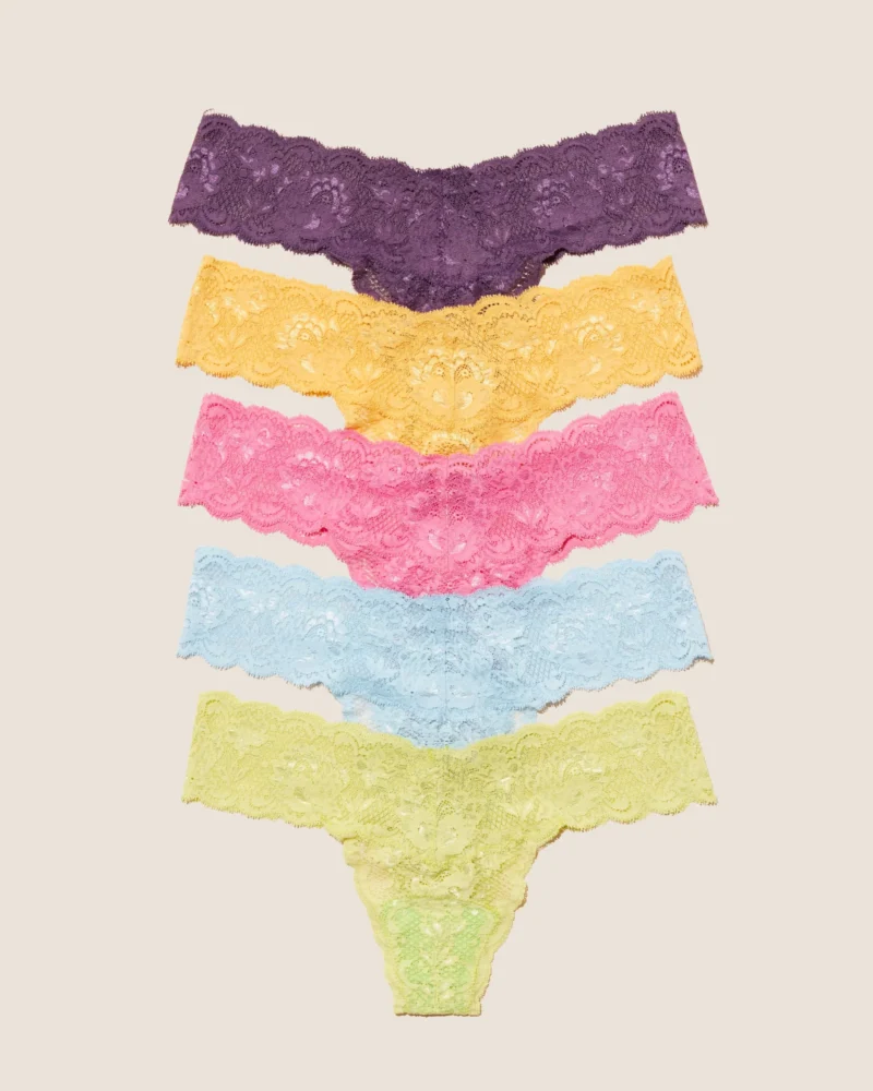 Набор из 5 трусиков-стрингов Cutie Multicolour 3
