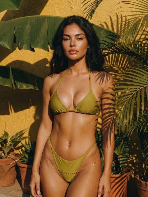 Топ Triangle Summer Grrass