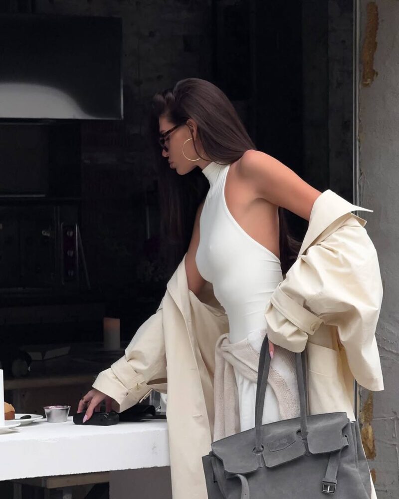 Боди Halter Milk