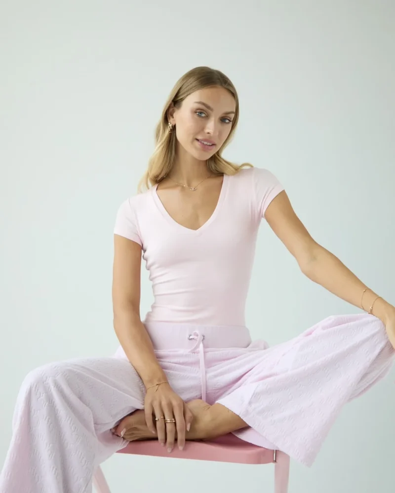 Боди VIKKY Pink Rib