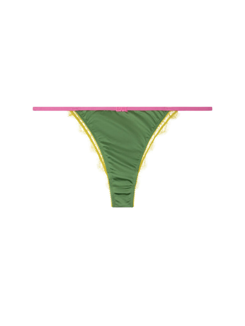 Трусики-бразильяна Charlotte Green/Green
