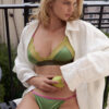 Трусики-бразильяна Charlotte Green/Green