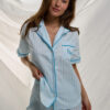 Костюм из хлопка Stripe Blue