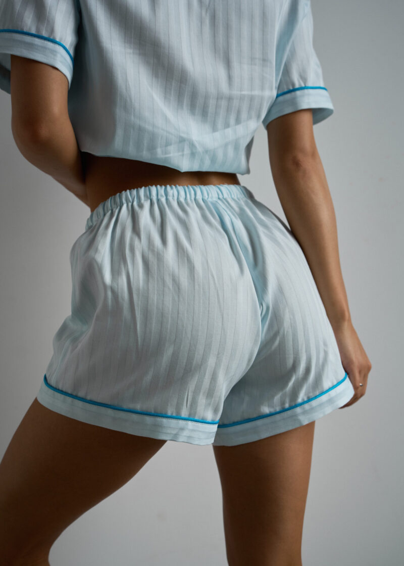 Костюм из хлопка Stripe Blue