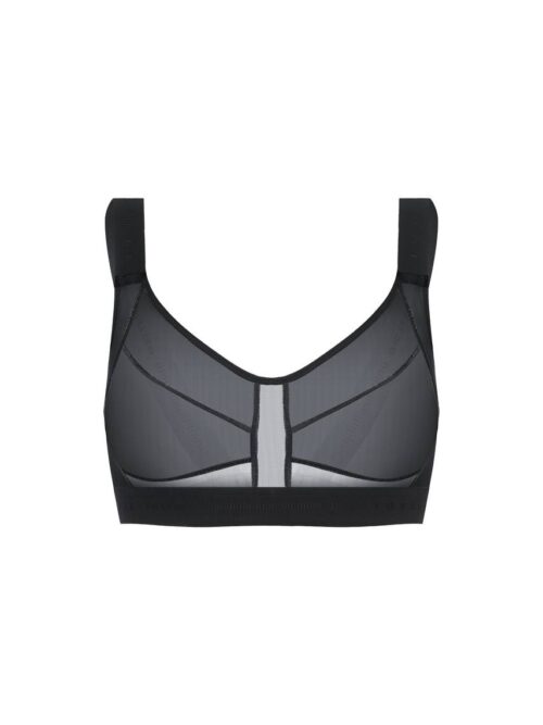 Бюстгальтер-топ Viviene Brand Black/Black Двойная чашка