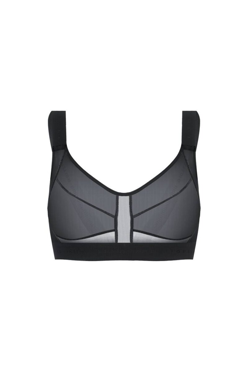 Бюстгальтер-топ Viviene Brand Black/Black Двойная чашка Бюстгальтер-топ Viviene Brand Black/Black Двойная чашка