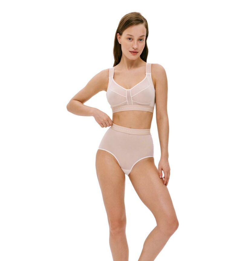 Трусики завышенные Viviene Brand Nude