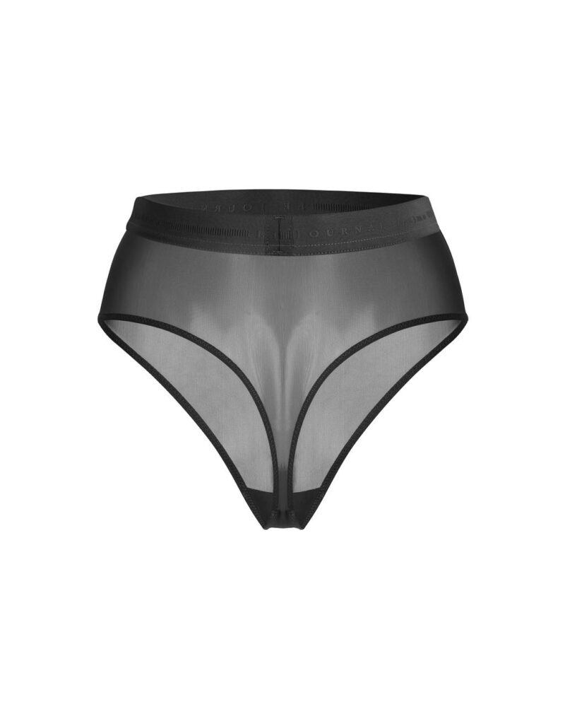 Трусики-стринги завышенные Light Graphite