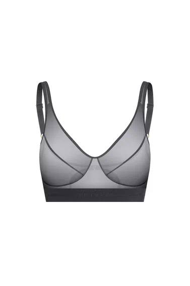 Бюстгальтер-топ Basic Brand Graphite