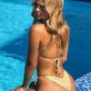 Купальник на завязках Cosita Buena Wavey Gold Купальник на завязках Cosita Buena Wavey Gold