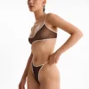Бралетт однослойный Mesh Bueno Chocolate