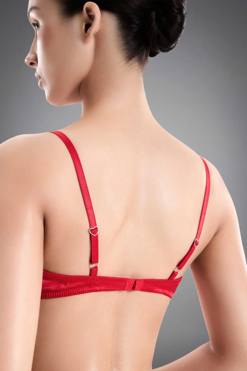 Бюстгальтер с вырезом MIU Red