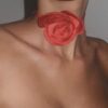 Чокер Neck Kisses Red