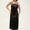 Сорочка CARRIE Black Maxi