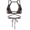 Бюстгальтер на завязках Freedom Chocolate