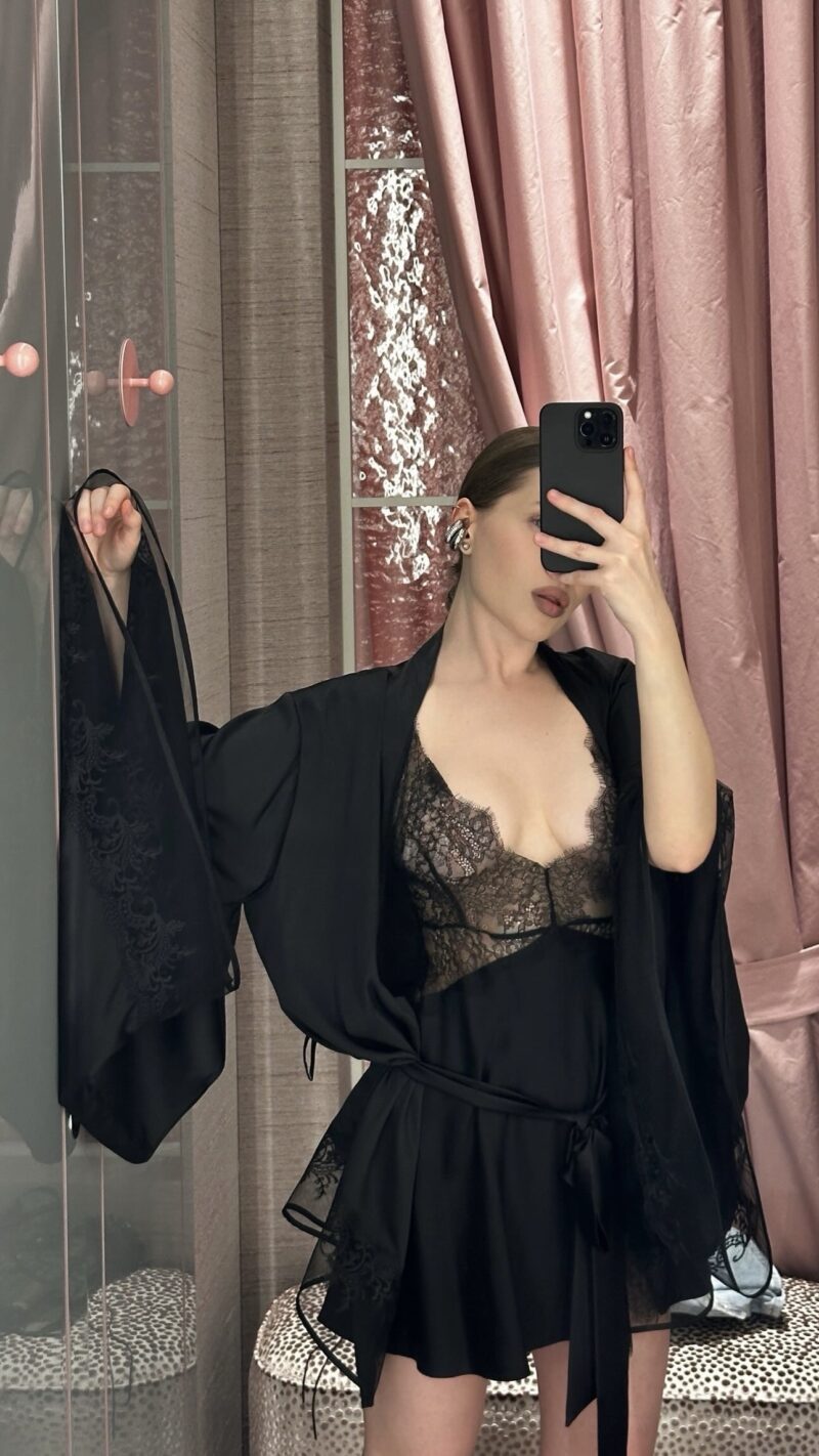 Сорочка YONI Black