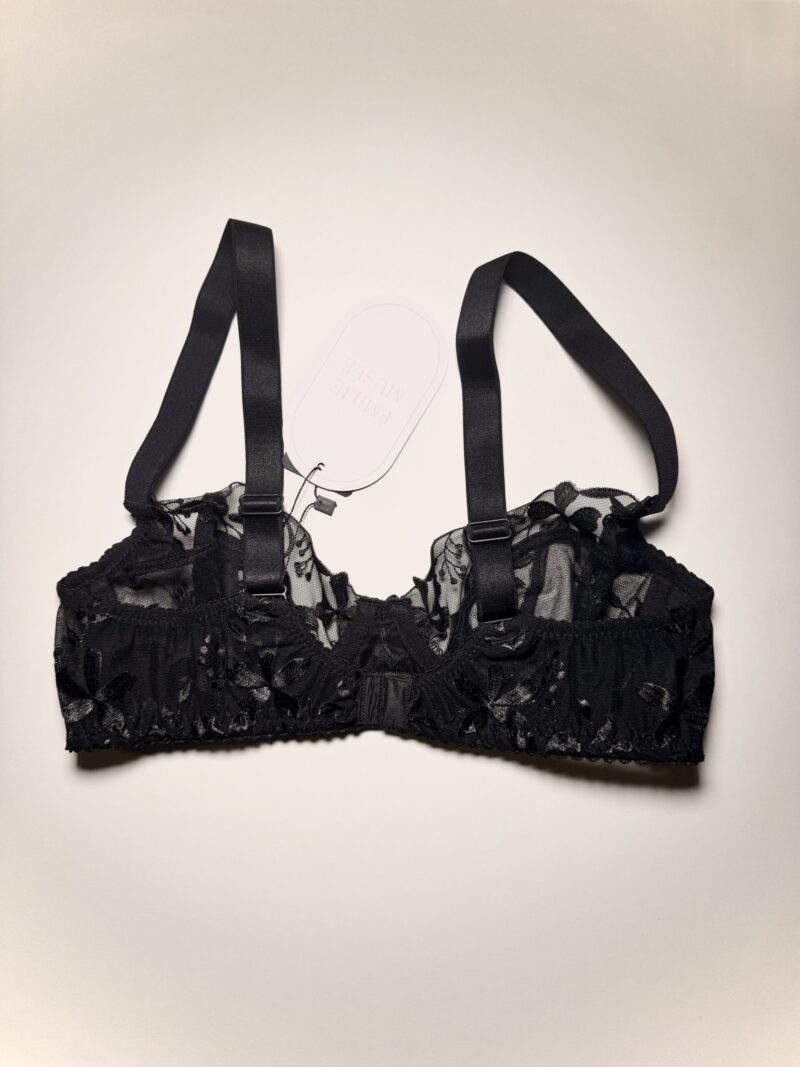 Бюстгальтер Black Flowers
