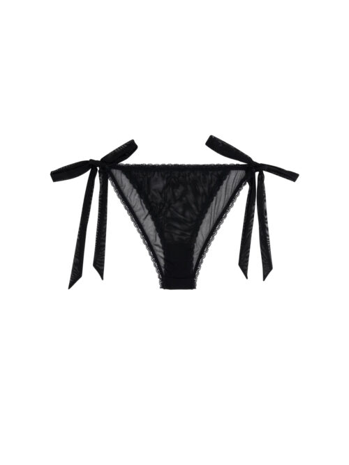 Трусики-танга Isabel Black Bow