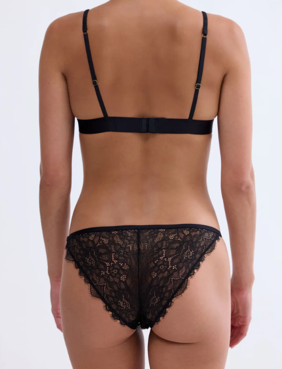 Трусики-слипы Wild Rose Black Sequins